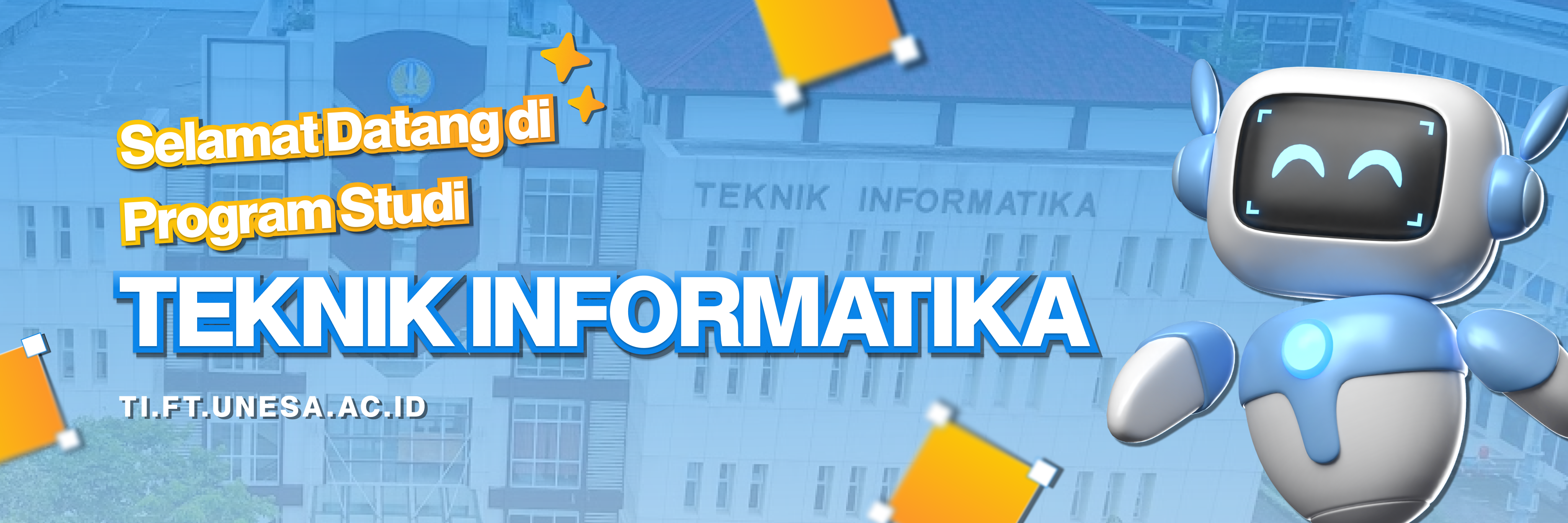 Banner 3: Riset dan Kolaborasi S1 Teknik Informatika FT UNESA
